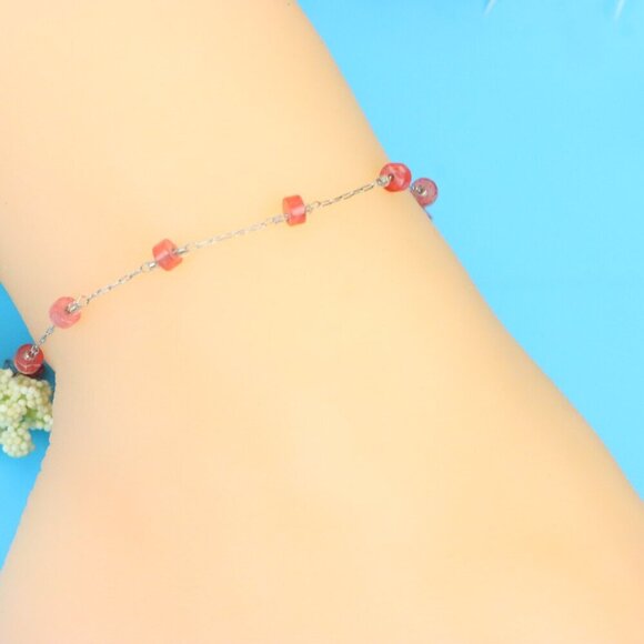 Elegant Handmade Anklet – Perfect for Women & Girls | Ideal Gift Option, DYC1568 - Picture 2 of 9
